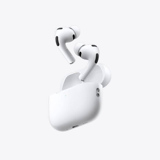 سماعة لاسلكية الجيل الثاني مع حافظة شحن USB-C – أبيض