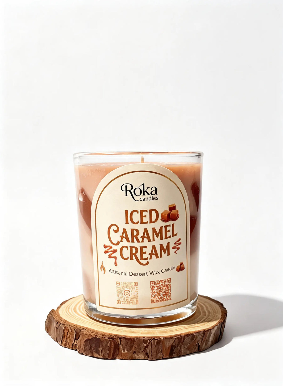 ice caramel Candle