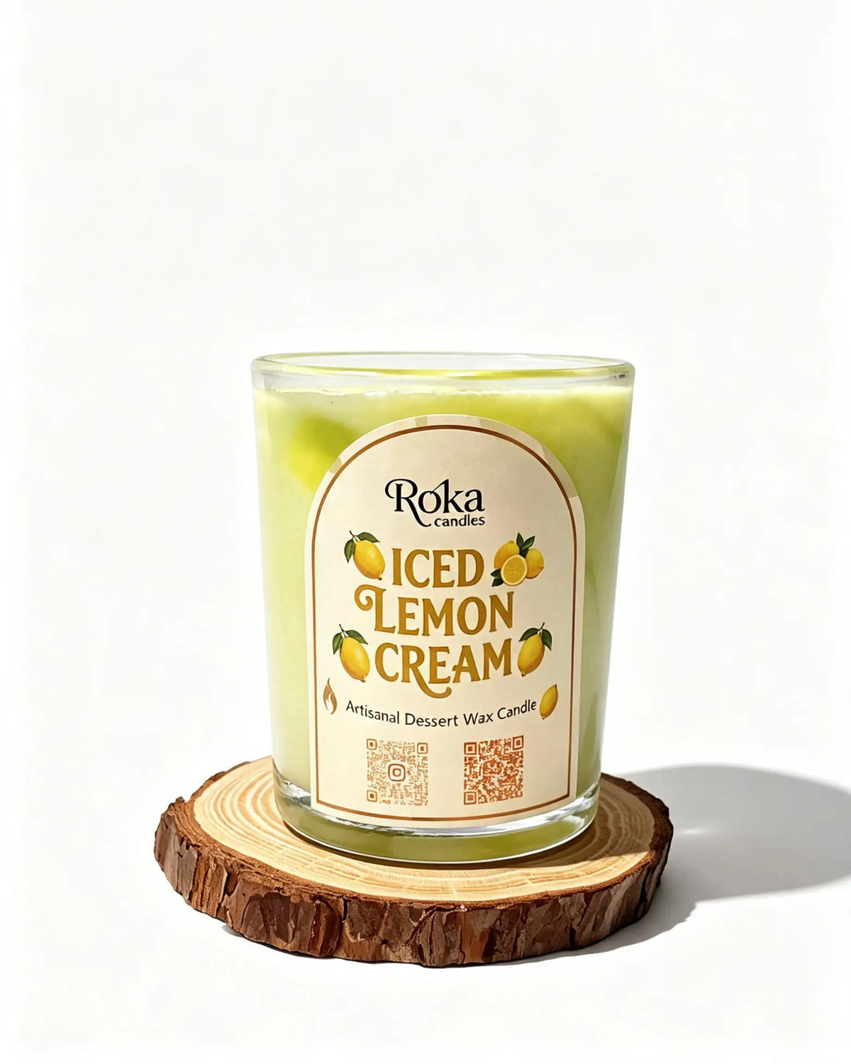 ice lemon Candle