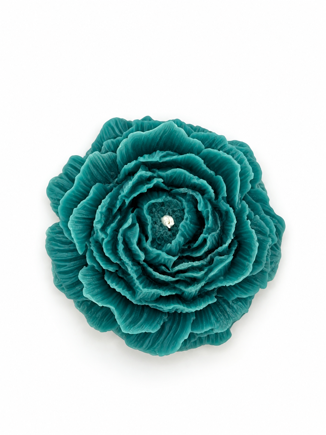 شمعة وردة بيوني ديكورية هاندميد | Peony Flower Decorative Candle